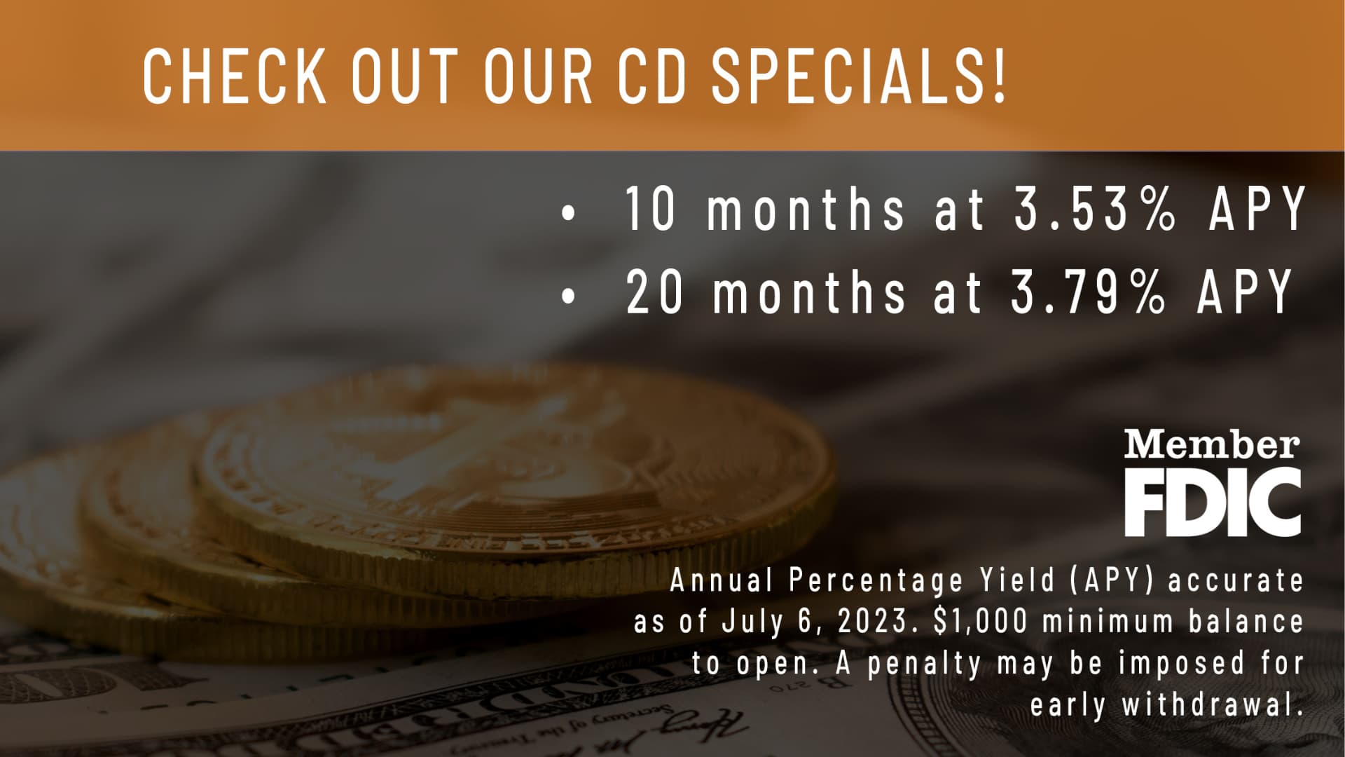 CD Rates - 7-11-2023