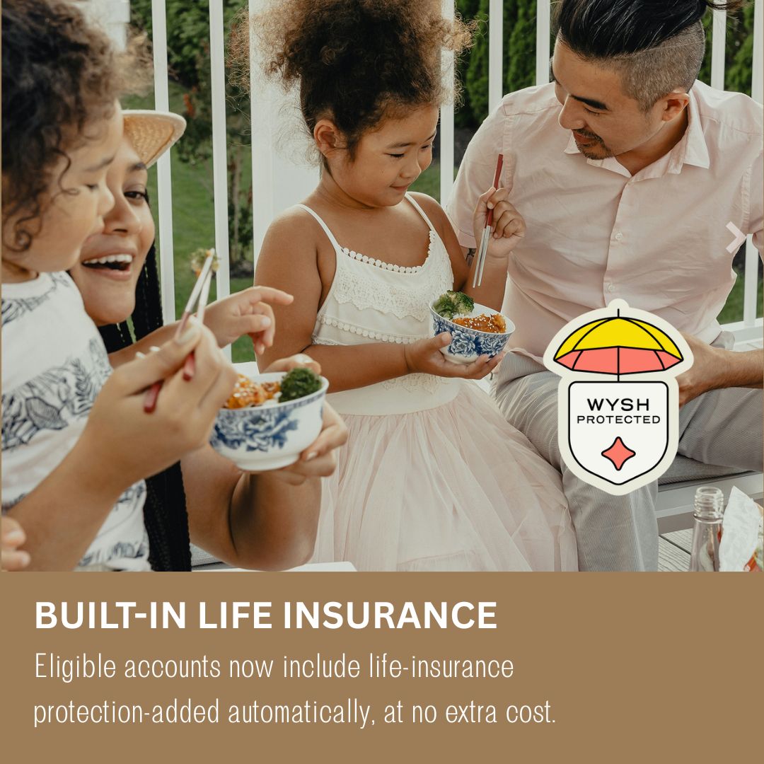 Mother and Father with children, WYSH Life Benefits