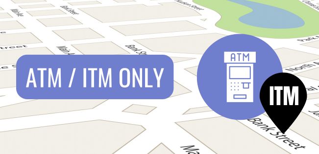 ATM and ITM Only Locations